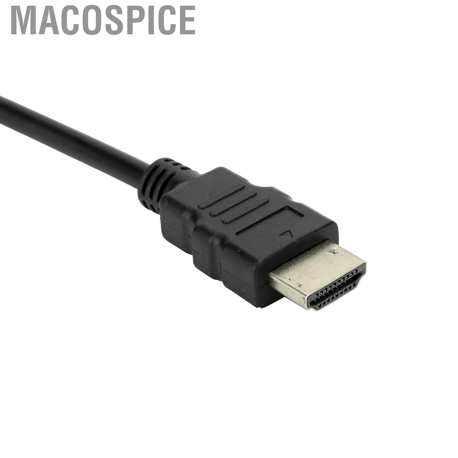 4 Cáp Chuyển Đổi Từ Macospice Từ Hdmi Sang Vga Cho Laptop Dvd Ps3 / X360 Box 1080p