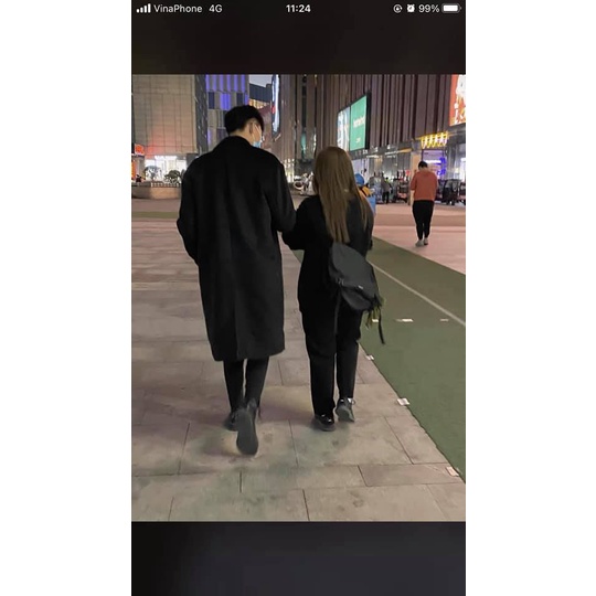 Áo dạ nam dáng dài Hàn Quốc chất đẹp dày mịn