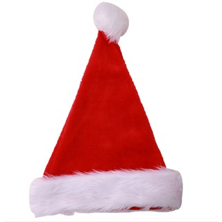 Nón noel lông dày