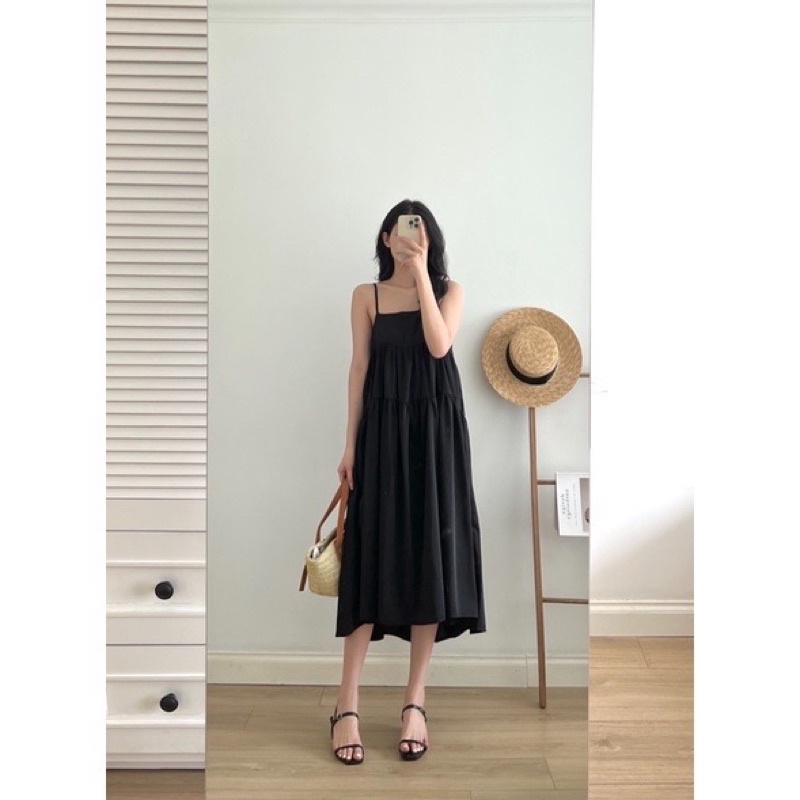 Váy 2 dây 3 tầng