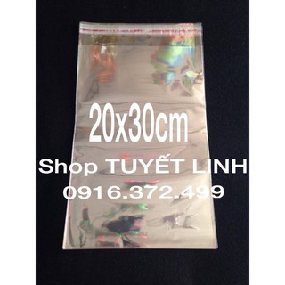 500gr túi kiếng trongcó dán keo : 45k/500gr