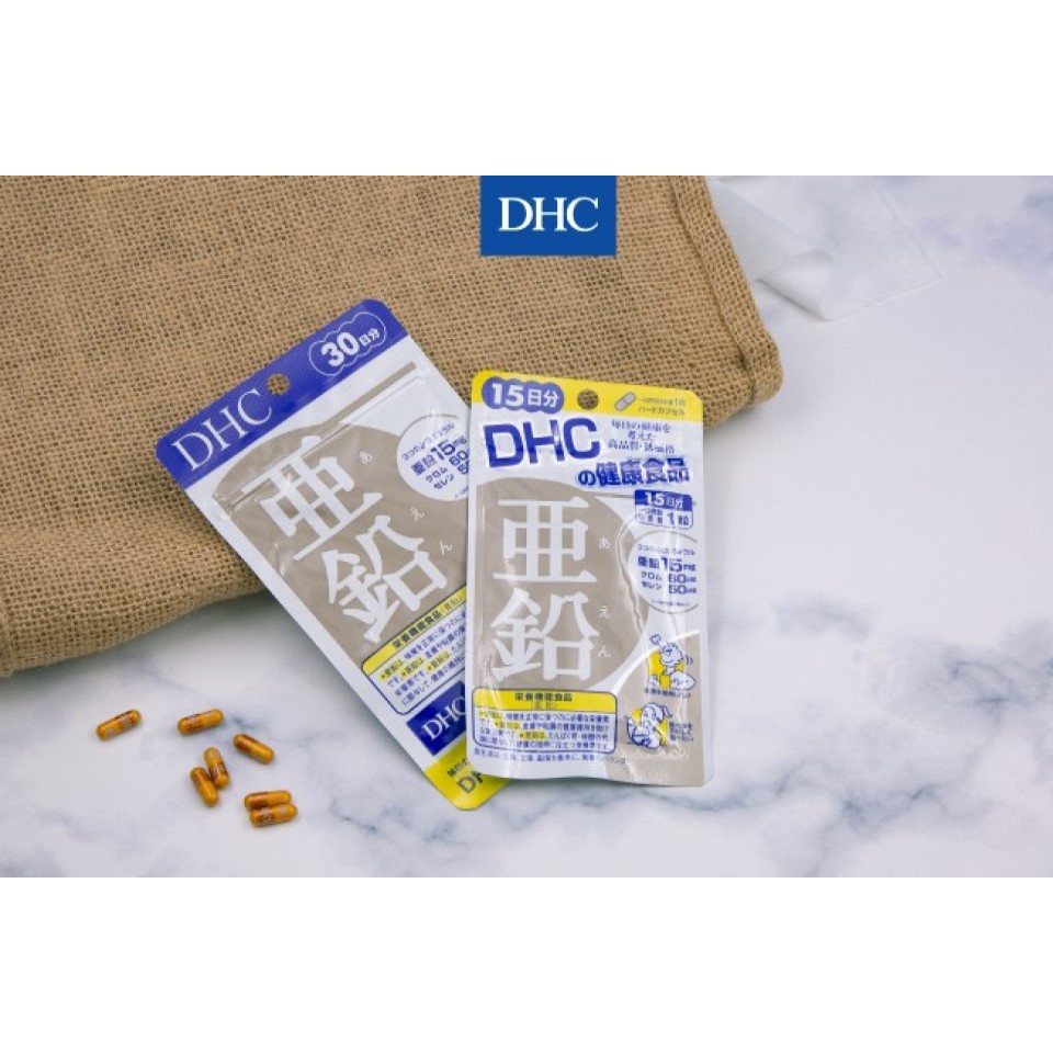 Viên Uống Bổ sung Kẽm DHC Zinc Nhật Bản | Thế Giới Skin Care