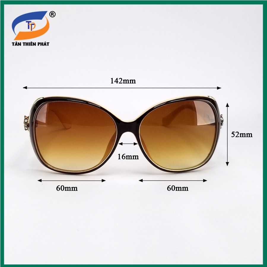 Mắt kính mát nữ thời trang 1689 chống nắng, chống tia UV