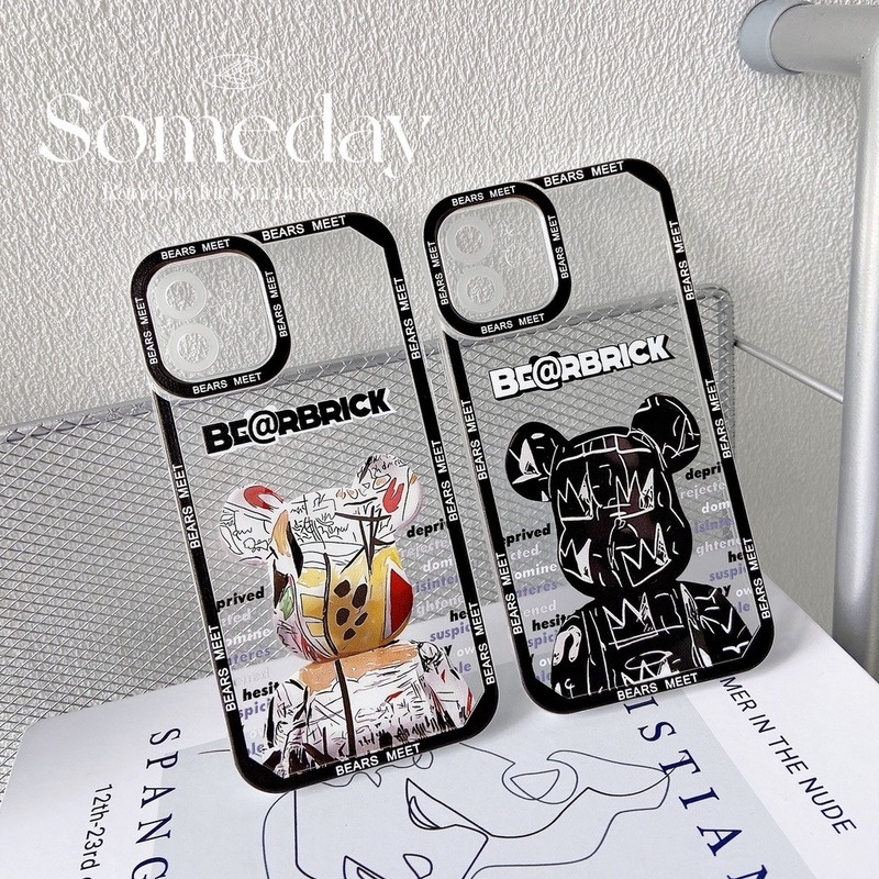 Ốp Điện Thoại Hình Gấu Cho IPhone 6/6splus/7/7plus/8/8plus/x/xs/XR/11/12/13 Pro Max