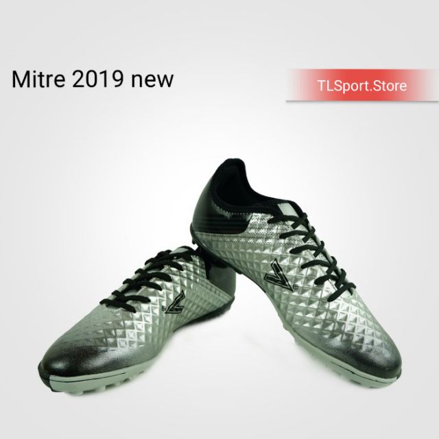 Giày đá bóng MITRE 180204 Động lực New 2019 Bạc