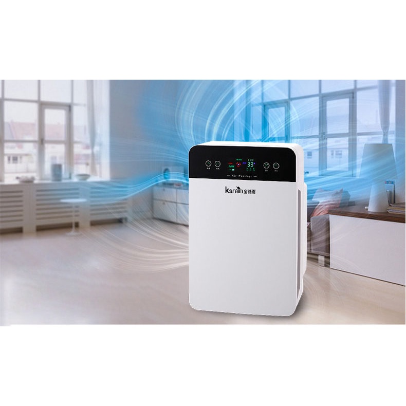 Máy lọc không khí KSRAIN JSY-40A với công nghệ HEPA lọc bụi siêu vi PM 2.5 phù hợp trong phong khép kín