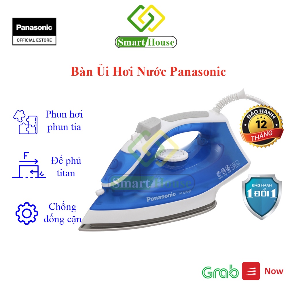 NI-M300TARA - Bàn ủi hơi nước Panasonic NI-M300TARA - Hàng chính hãng - Smart House