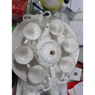 Bộ ấm chén khay cốc cực đẹp LLH-1
