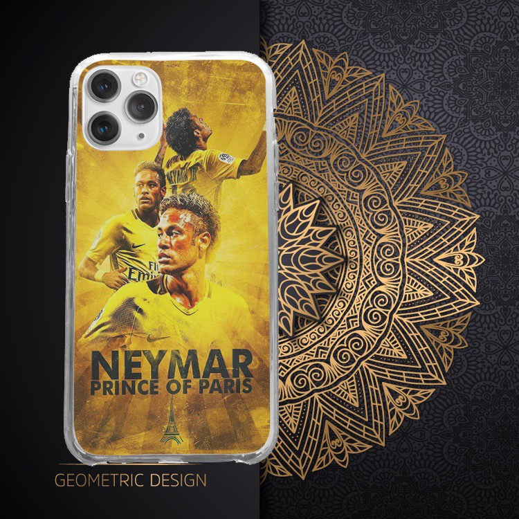 Ốp Lưng Neymar cực đẹp ốp đt neymar hoàng tử paris màu vàng  dành cho Iphone 5 đến 12 Promax BAR20210020