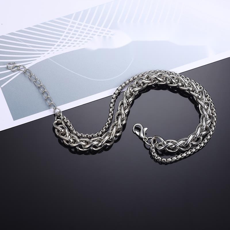 Vòng Tay Thép Titan Thiết Kế Đơn Giản Thời Trang Cho Nam