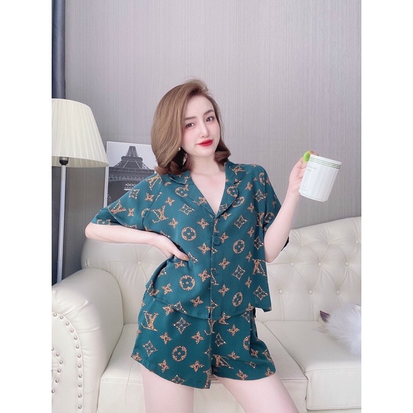 Đồ Bộ Pijama Tiểu Thư Lửng [ảnh thật]