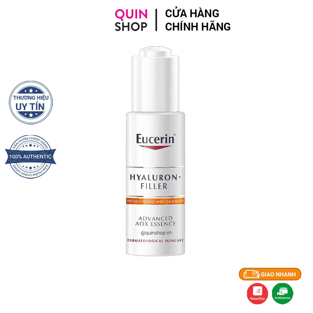 Tinh Chất Cấp Ẩm, Chống Lão Hóa Eucerin Hyaluron - Filler Advanced AOX Essence