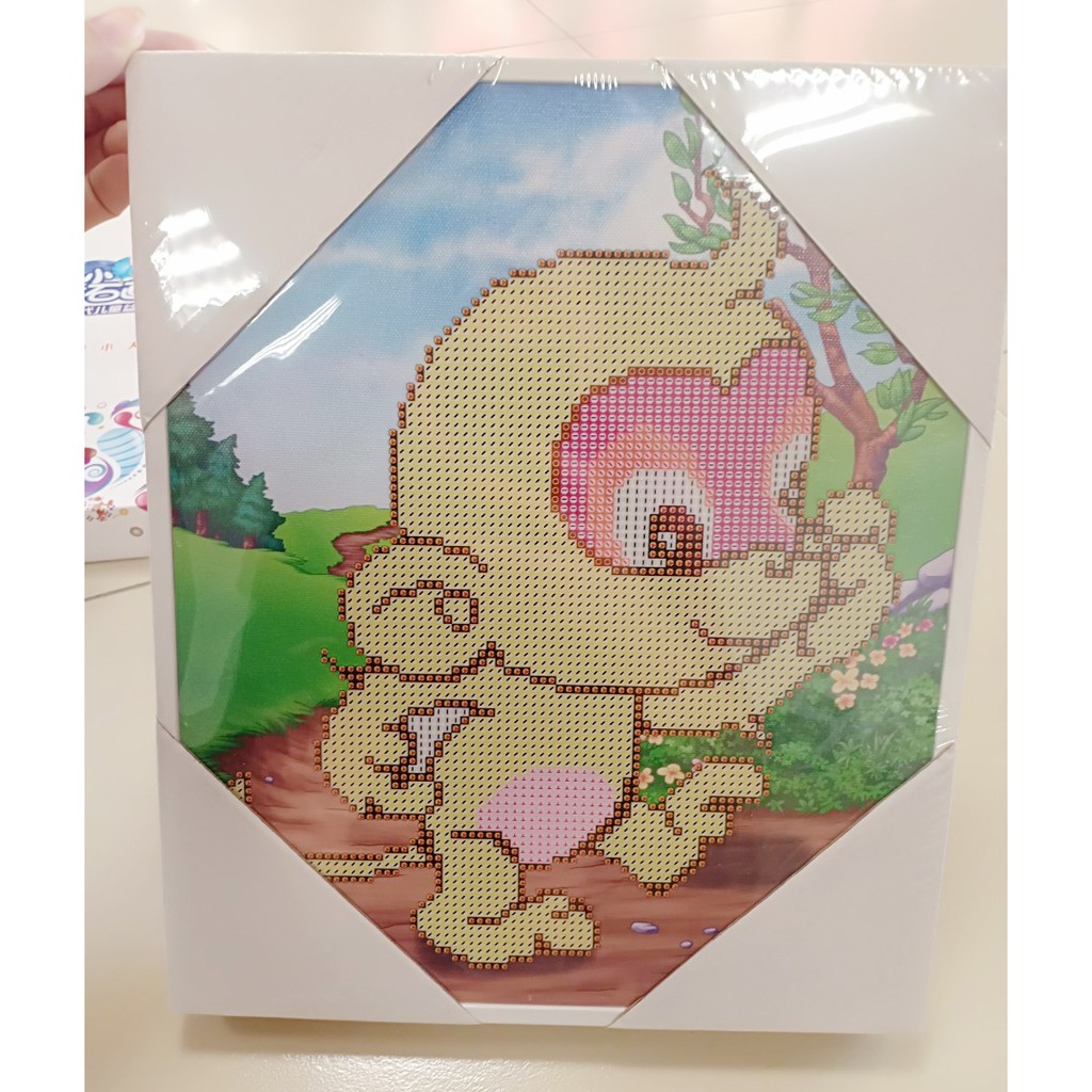 Tranh Đính Đá CÓ KHUNG SẴN - Bộ 12 Con Giáp (25x30cm) | BigBuy360 - bigbuy360.vn