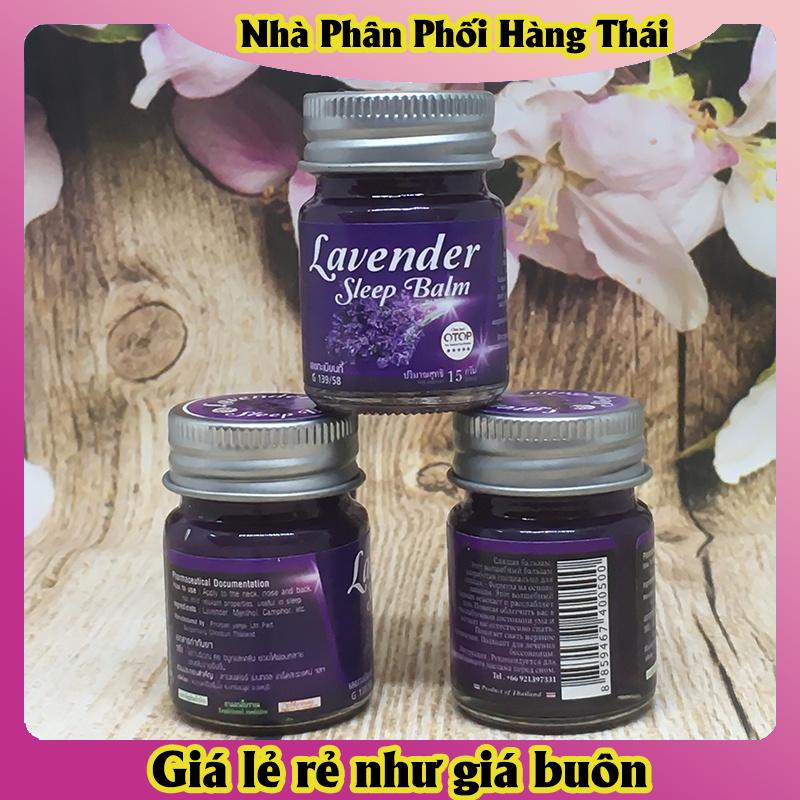 Dầu cù là giúp ngủ ngon, giảm stress OTOP Lavender Sleep Balm  - Hàng Nội Địa Thái Lan