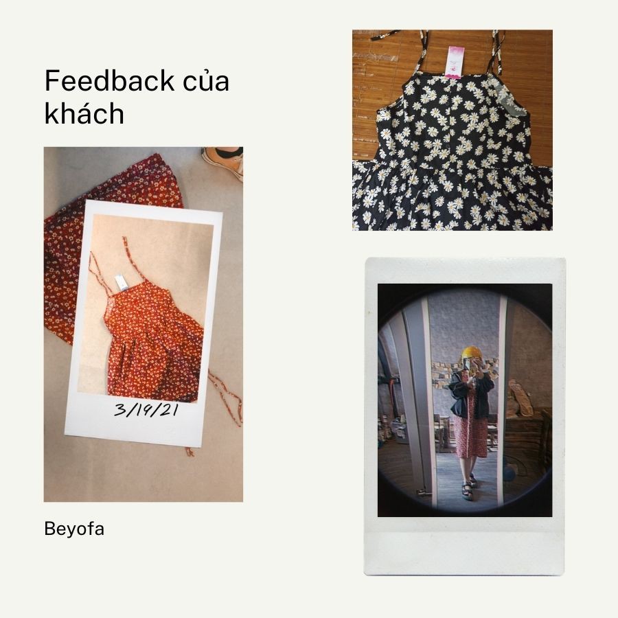 Váy 2 Dây Hoa Nhí Hình Cúc Họa Mi Vintage Mặc Đi Biển - Đầm Hai Dây Buộc Nơ Tiểu Thư Dáng Suông Ulzzang | BigBuy360 - bigbuy360.vn