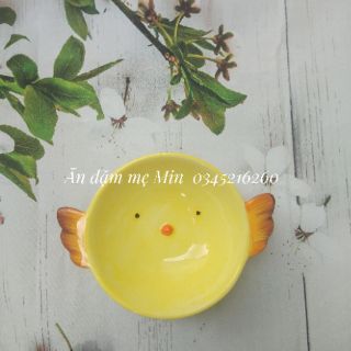 Chén sứ ăn dặm cho bé