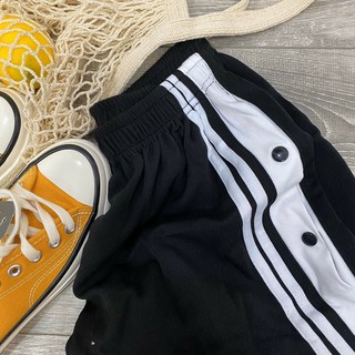 QUẦN JOGGER PHỐI SỌC NÚT BẤM