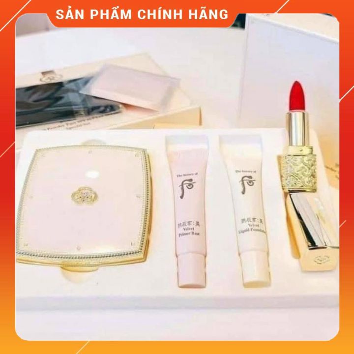 Sét phấn phủ Whoo Velvet limited