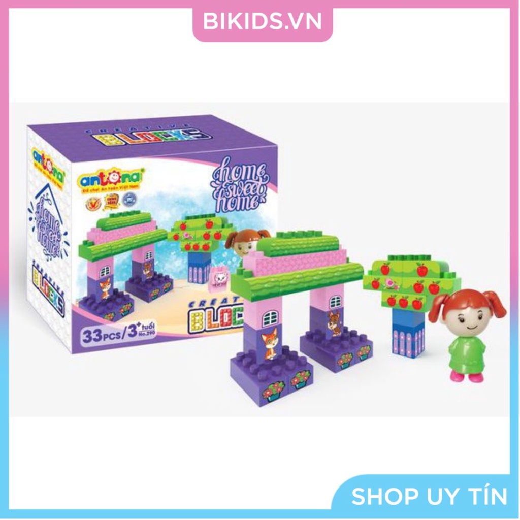 Antona - Đồ chơi xếp hình Home Sweet 33 chi tiết cho bé