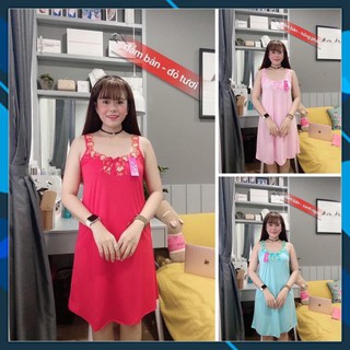 Đầm ngủ thun lạnh mặc mát