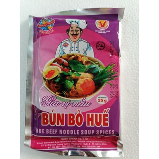 25g BỘT GIA VỊ NẤU BÚN BÒ HUẾ VN THIÊN THÀNH Hue Beef Noodle Soup Spices