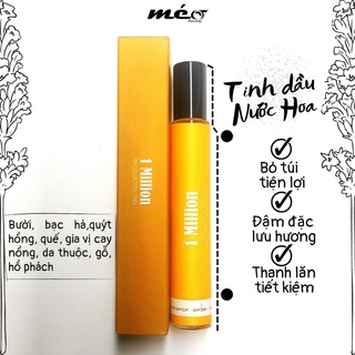 Tinh dầu nước hoa nam 1 million for man sang trọng bỏ túi tiện lợi - méo homies