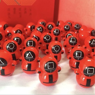 Đồ chơi lật đật mini squid game, lật đật doremon cho bé và nhiều mẫu vui nhộn