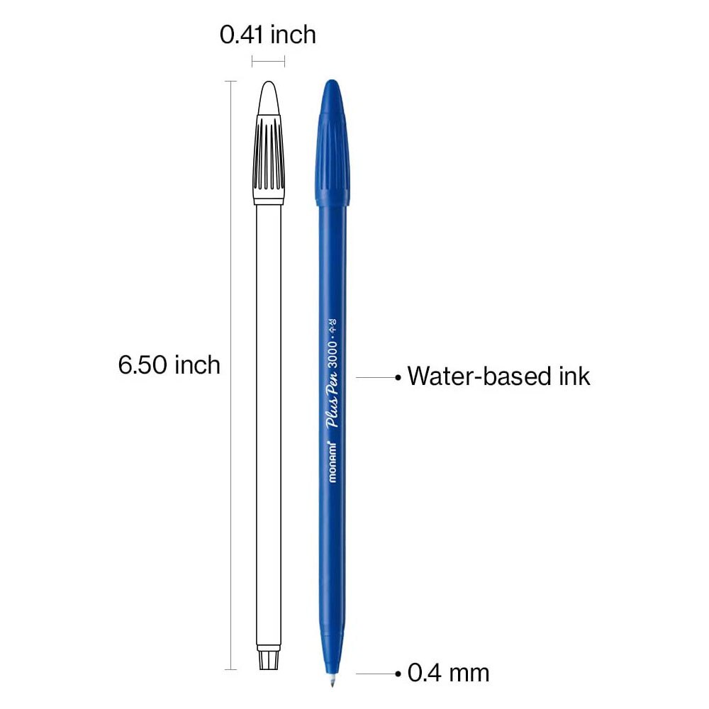 Bút lông mực nước có 48 màu sắc khác nhau hãng Monami ST461