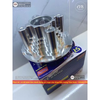 Cùi đĩa nhôm CNC lắp cho dĩa tải EX150 và Winner v1 X - Sài dĩa ex135