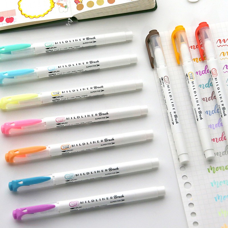 Bút dạ quang 2 đầu Winzige Zebra Mildliner