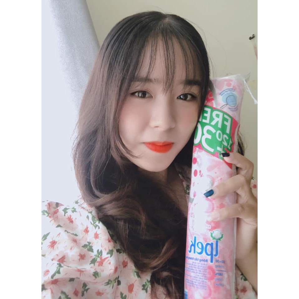 Bông tẩy trang Ipek 150 miếng 100% cotton hữu cơ