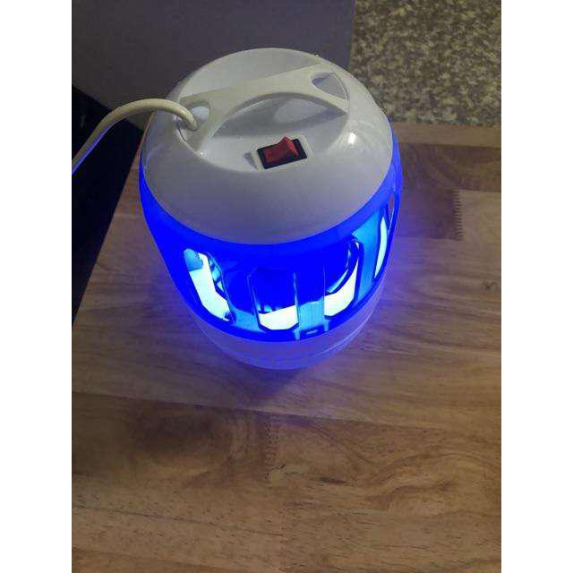 Đèn Bắt Muỗi Sakura Thay Thế Đèn Ngủ Công Nghệ Nhật Bản- Đèn Bắt Muỗi Trắng Xanh