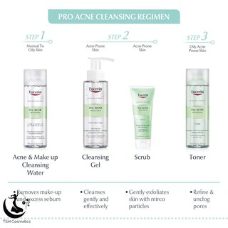 ✔️[CHÍNH HÃNG] Sữa Rửa Mặt Eucerin Cho Da Dầu Mụn Eucerin Pro ACNE Solution Cleansing Gel