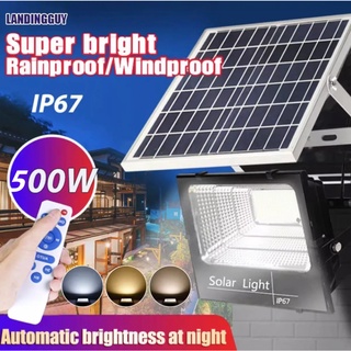 Đèn năng lượng mặt trời, Đèn pin năng lượng mặt trời, Đèn trường 500W, Đèn trường năng lượng mặt trời