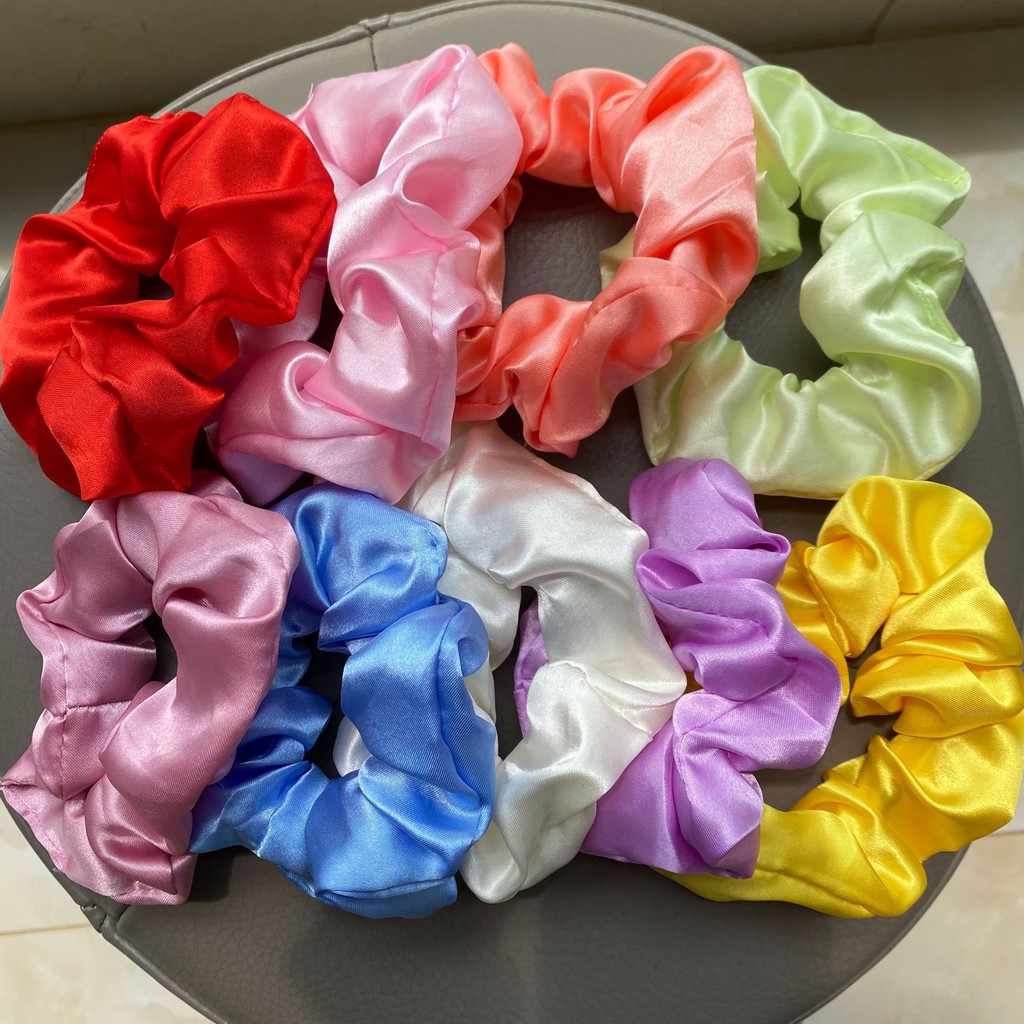 Scrunchies Phát Sáng - Dây Buộc Tóc Đèn Led Siêu Cá Tính Molangshop