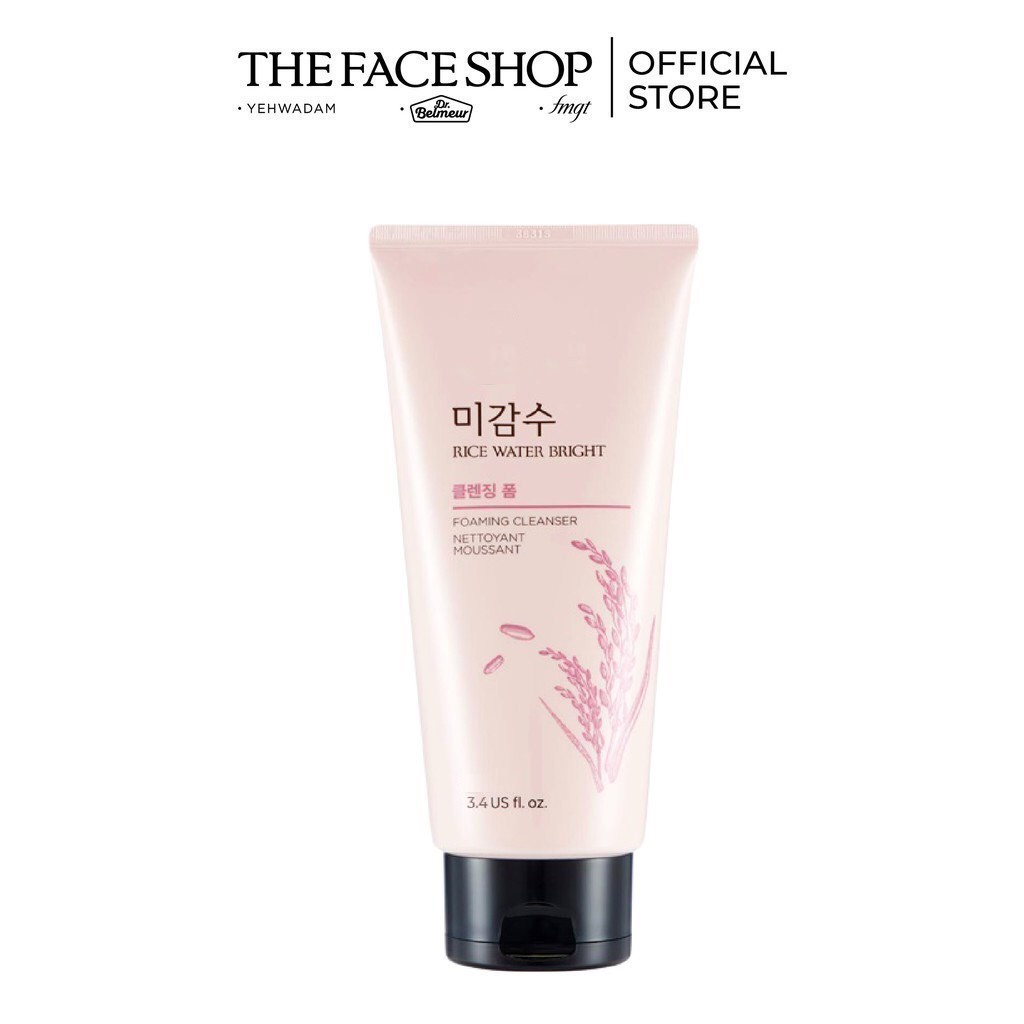 Sữa Rửa Mặt Thefaceshop Rice Water Bright Cleansing Foam 100ml