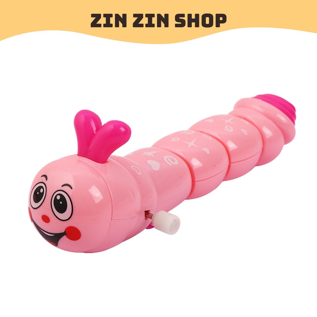 Sâu đồ chơi dễ thương vặn dây cót cho trẻ em