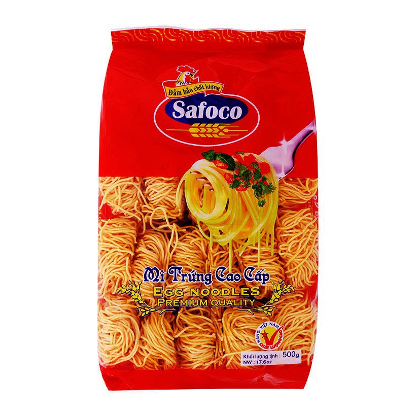 Mì trứng cao cấp Safoco 500g