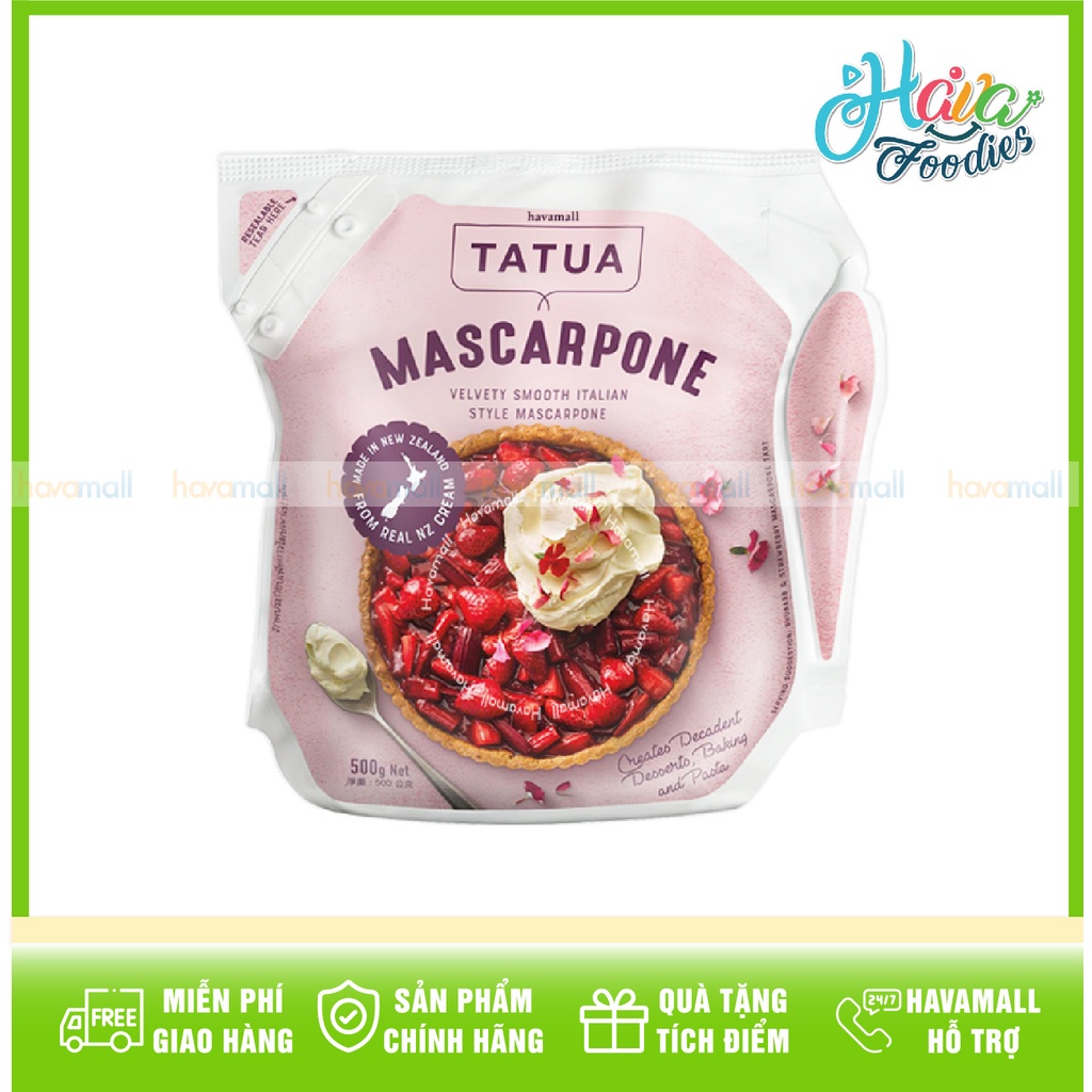 [CHỈ GIAO NHANH HCM] Phô Mai Mascarpone Tatua 500gr