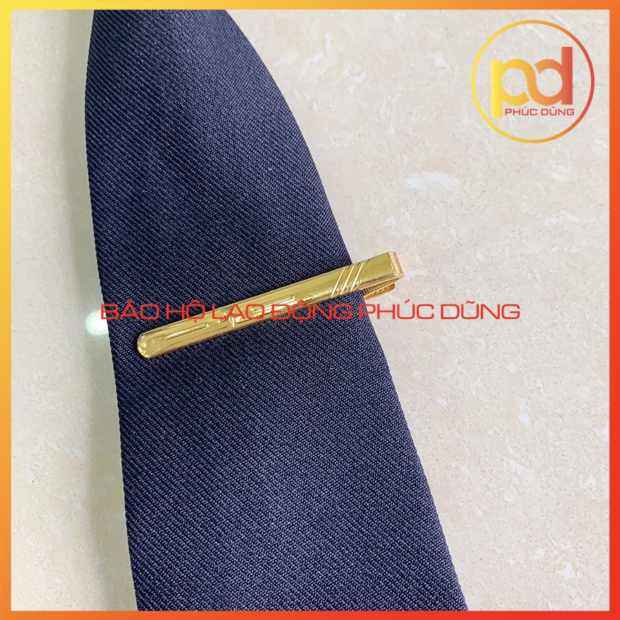 Combo cà vạt đồng phục bảo vệ chuyên nghiệp và kẹp cà vạt giá rẻ sang trọng