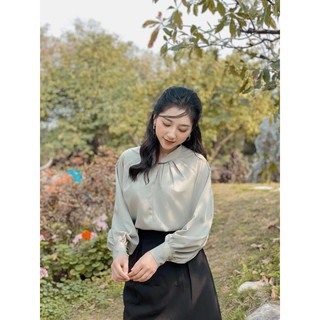 Áo sơ mi nữ thiết kế ( ảnh thật 100%)