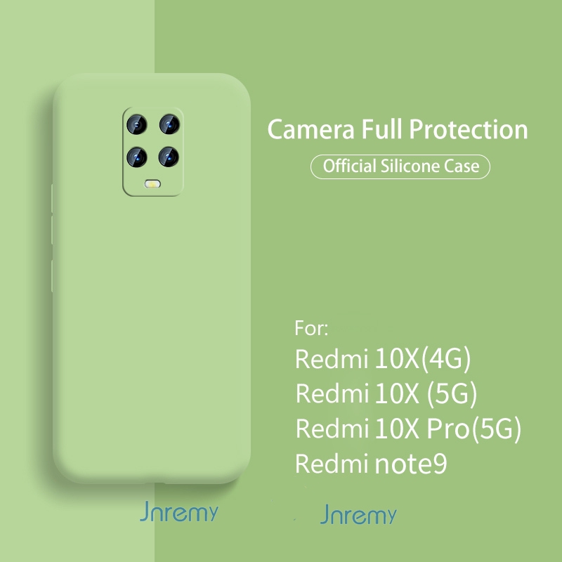 Ốp điện thoại silicon dẻo bảo vệ toàn diện camera dành cho Xiaomi Redmi Note 9S 10 Pro K30 10 Lite Mi 8 9