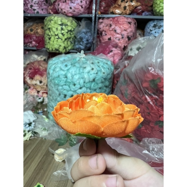 Đầu bông trà gạo - trang trí đào tiên, oản , tháp bánh - HOA GIẢ, HOA VẢI