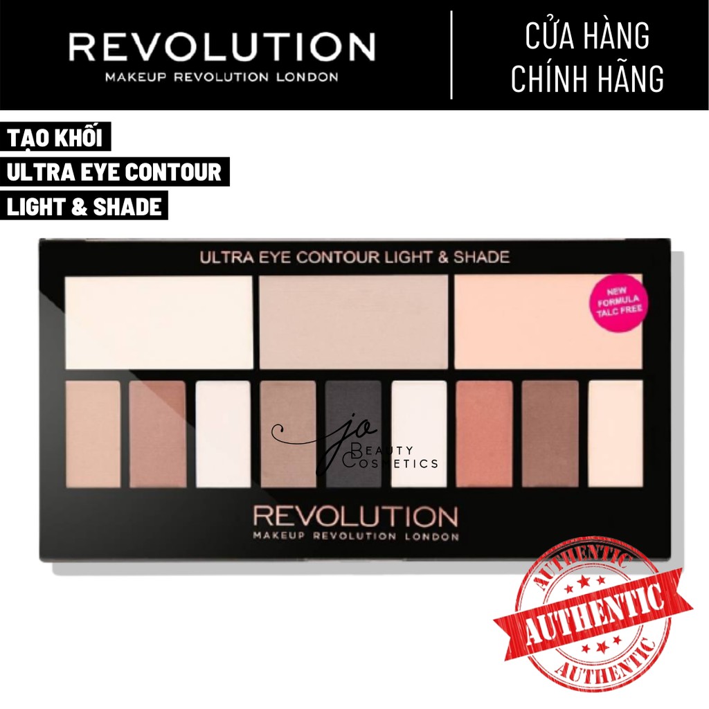 Bảng Tạo khối – Bắt sáng - Phấn mắt Revolution✨SIÊU TIỆN LỢI✨ Ultra Eye Contour Light & Shade Palette