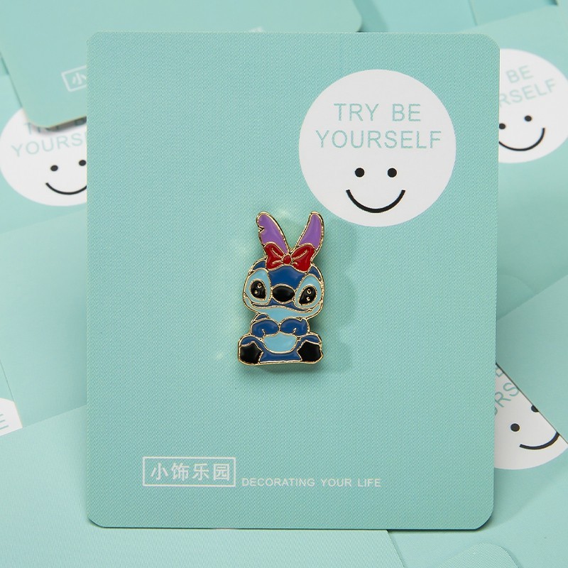 Pin cài áo Lilo and Stitch đáng yêu - GC405