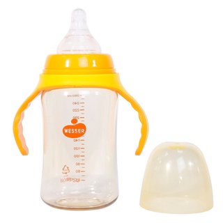 Bình sữa cao cấp wesser ppsu cổ rộng 180/ 260ml