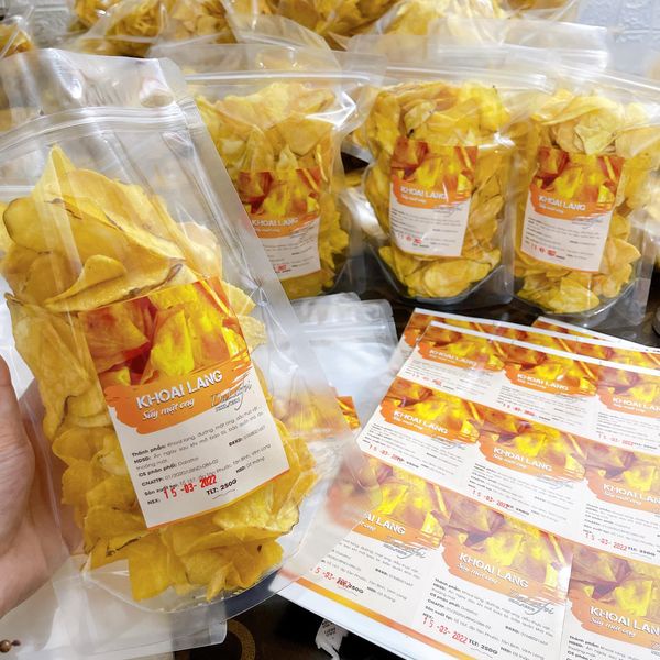 Khoai lang sấy mật ong