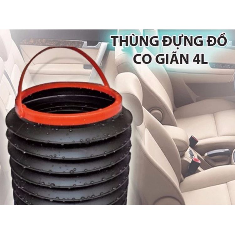 Thùng đựng đồ co giãn trên ô tô - 4l