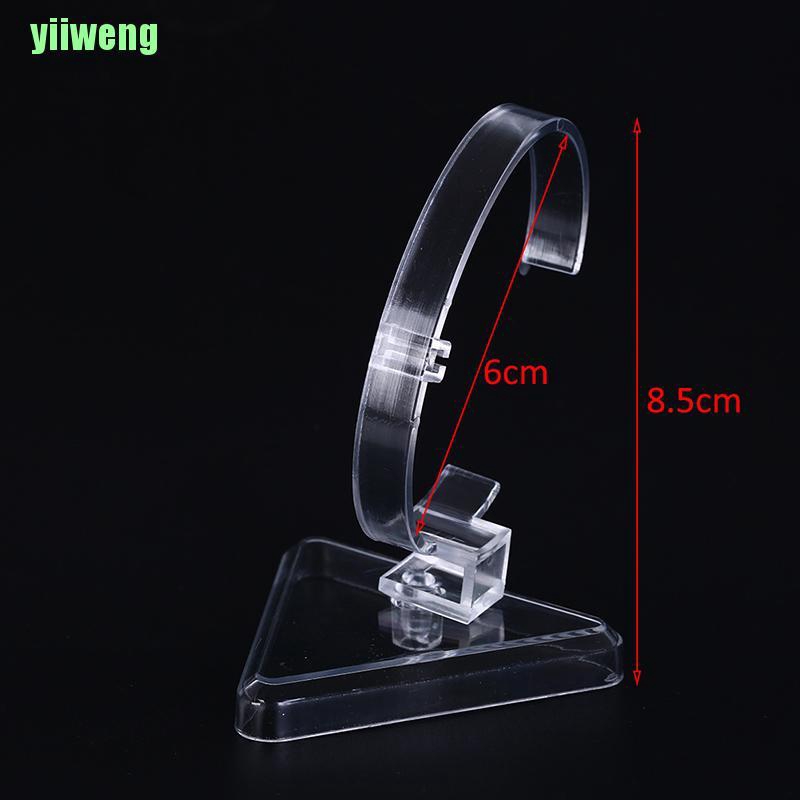 Giá Đỡ Đồng Hồ Đeo Tay Bằng Nhựa Trong Suốt 1 Cái