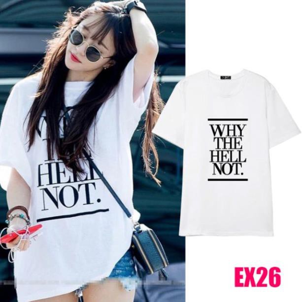 SALE- Áo thun Hani Exid đã mặc why the hell not Exceed in Dreamming cho fan V-leggo Việt nam